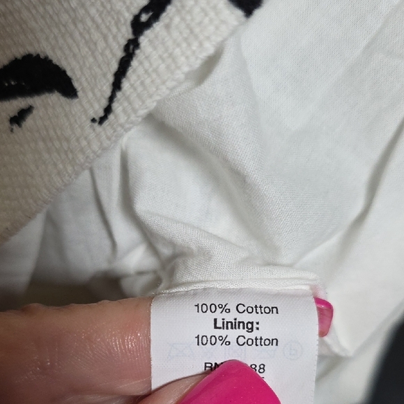 J Crew White and Black Floral Mini Dress. Fitted. Eye Catching Bold Print. - Picture 3 of 6